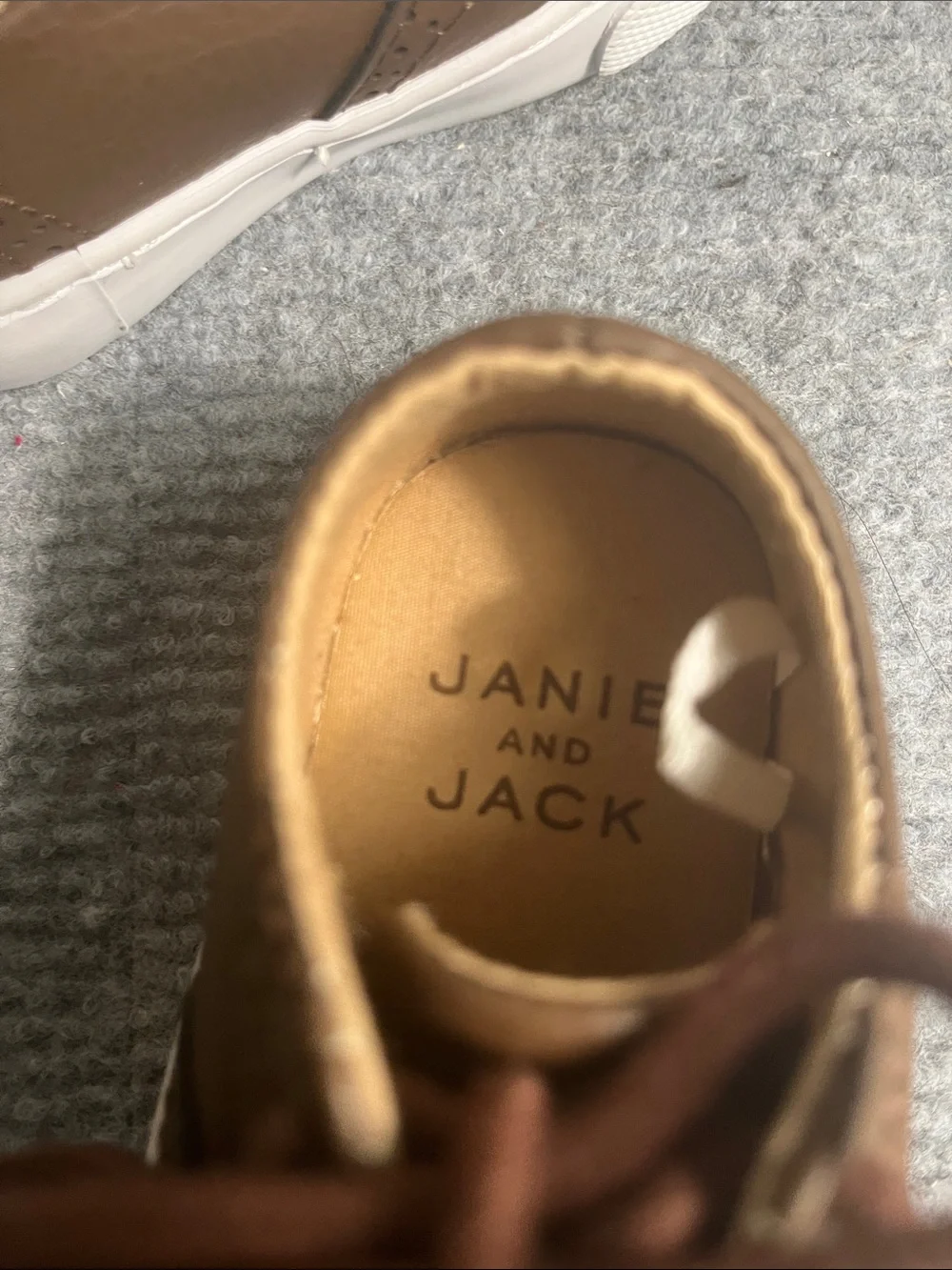 Janie and Jack stylish brogue